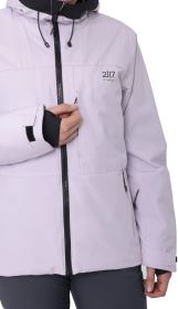 2117 of Sweden Humla dámská lehce zateplená lyžařská bunda, Lavender (5)