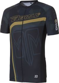 Rehall Lance-R pánské cyklo tričko s krátkým rukávem, Camo Olive (1)