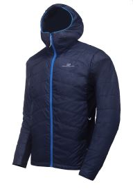 2117 of Sweden KRUPPA pánská hybridní bunda s kapucí, navy (1)