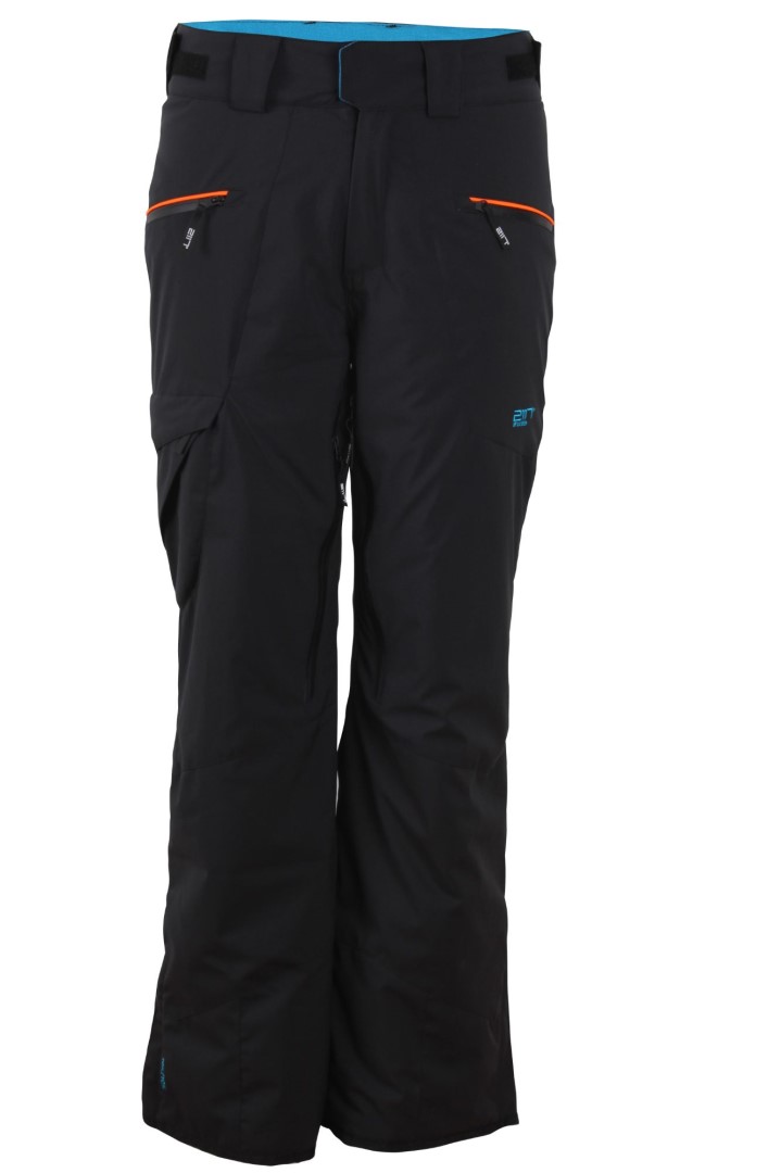 TIMMERSDALA - pánské zateplené lyžařské kalhoty černá