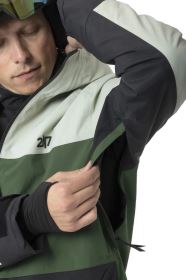2117 of Sweden Sillerud unisex lyžařská bunda, Dusty Aqua (10)