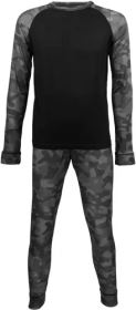 True North dětský set termoprádla, Camo Comb