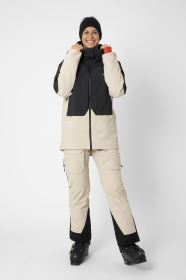 2117 of Sweden Soppero dámská lyžařská bunda, Beige (4)